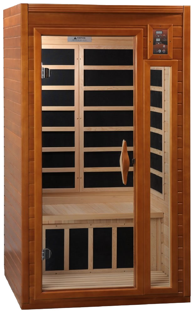 Dynamic Barcelona Elite Ultra Low EMF Far Infrared 1-2 Person Sauna - DYN-6106-01 Elite