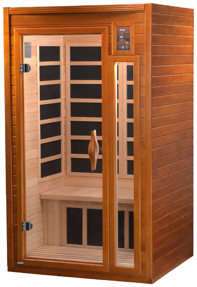 Dynamic Barcelona Elite Ultra Low EMF Far Infrared 1-2 Person Sauna - DYN-6106-01 Elite