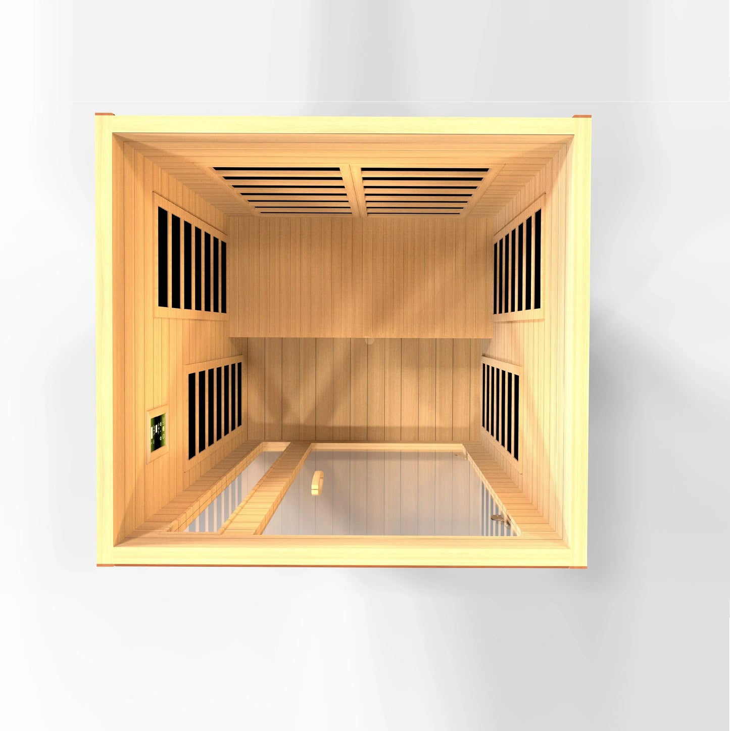 Dynamic Saunas Cordoba Edition DYN-6203-01 Low EMF Far Infrared 2 Person Sauna