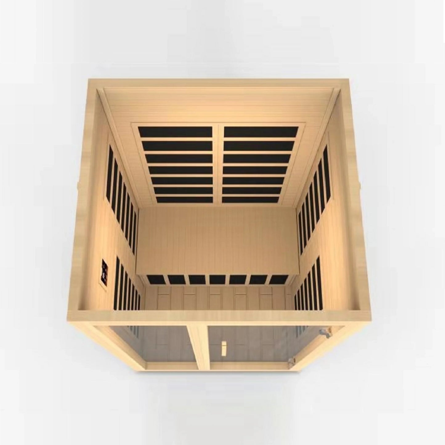 Dynamic Santiago DYN-6209-01 Low EMF Infrared 2 Person Sauna