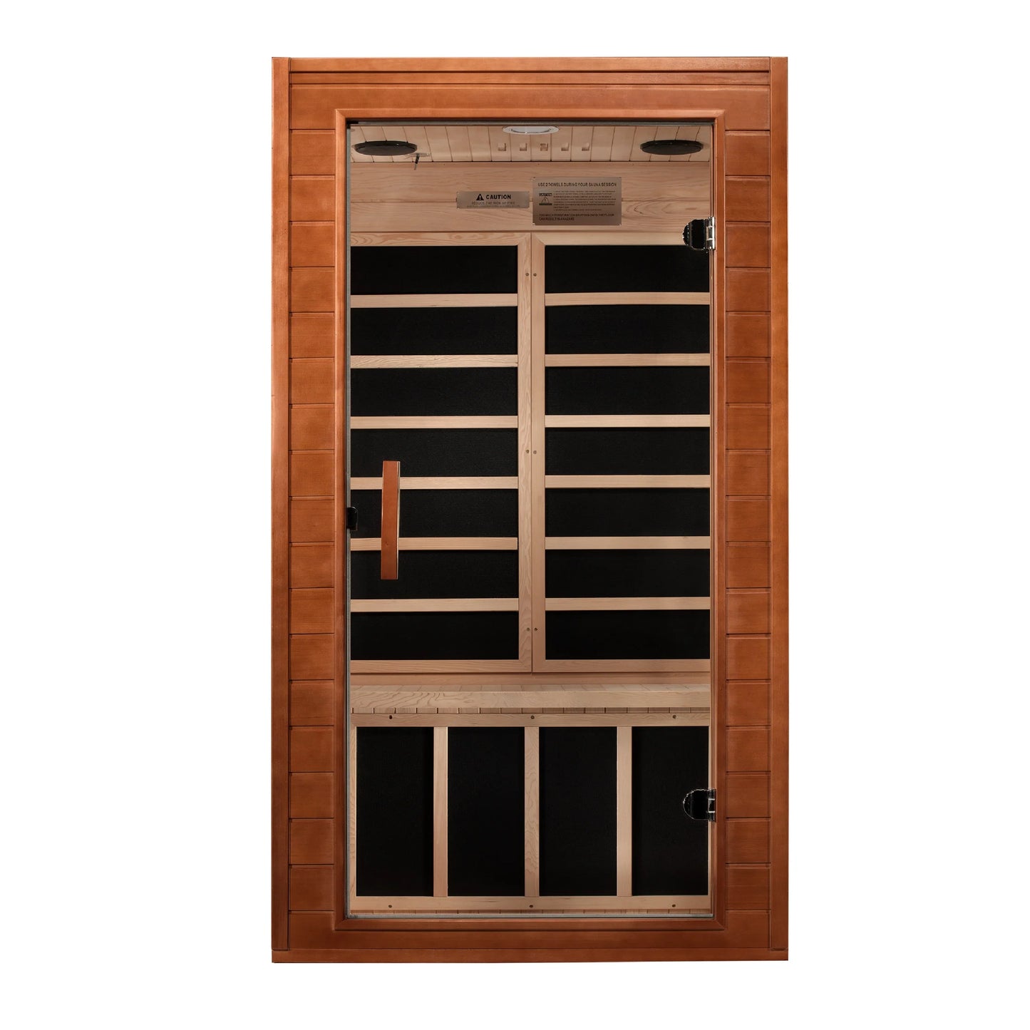 Dynamic Saunas Avila DYN-6103-01 Low EMF Far Infrared 1-2 Person Sauna