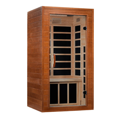 Dynamic Saunas Avila DYN-6103-01 Low EMF Far Infrared 1-2 Person Sauna
