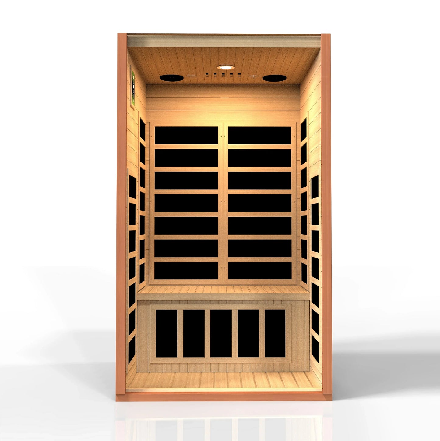 Dynamic Saunas Avila DYN-6103-01 Low EMF Far Infrared 1-2 Person Sauna