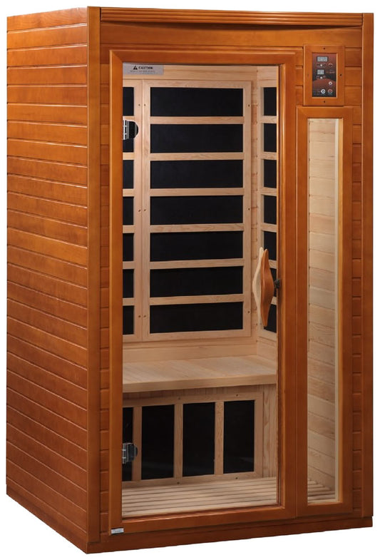 Dynamic Barcelona Elite Ultra Low EMF Far Infrared 1-2 Person Sauna - DYN-6106-01  Elite