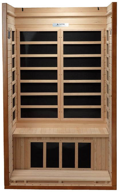 Dynamic Barcelona Elite Ultra Low EMF Far Infrared 1-2 Person Sauna - DYN-6106-01  Elite