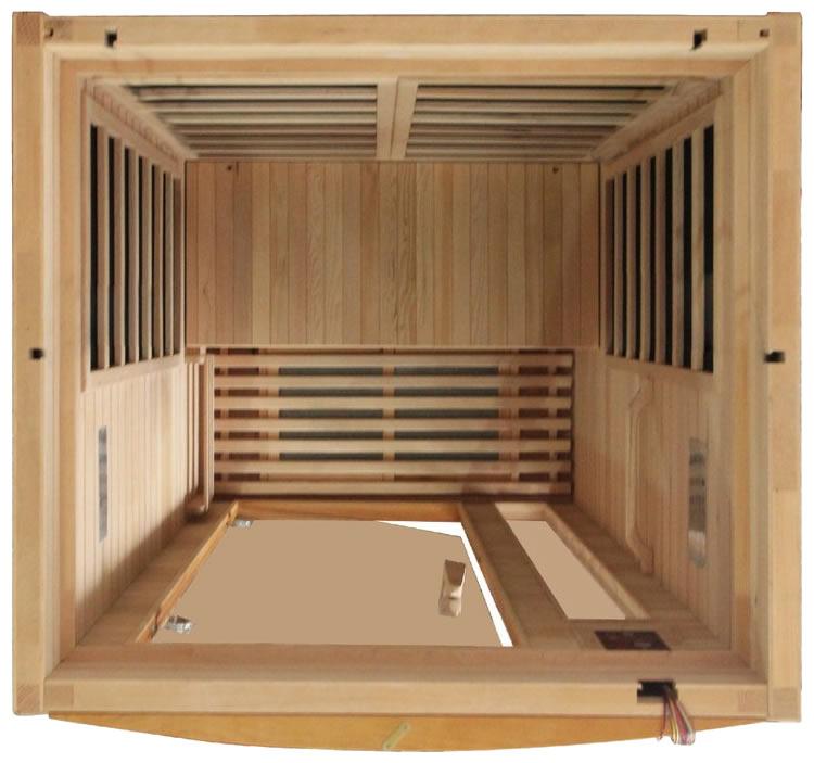 Dynamic Barcelona Elite Ultra Low EMF Far Infrared 1-2 Person Sauna - DYN-6106-01  Elite