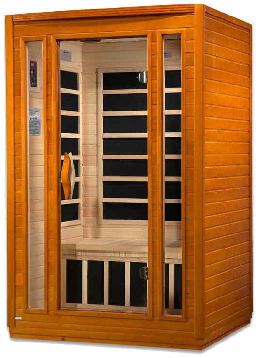 Dynamic San Marino Elite Ultra Low EMF Far Infrared 2 Person Sauna DYN-6206-01 Elite