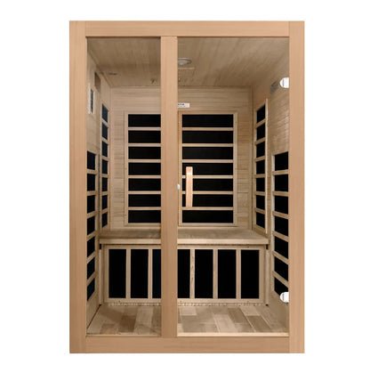 Dynamic Santiago DYN-6209-01 Low EMF Infrared 2 Person Sauna