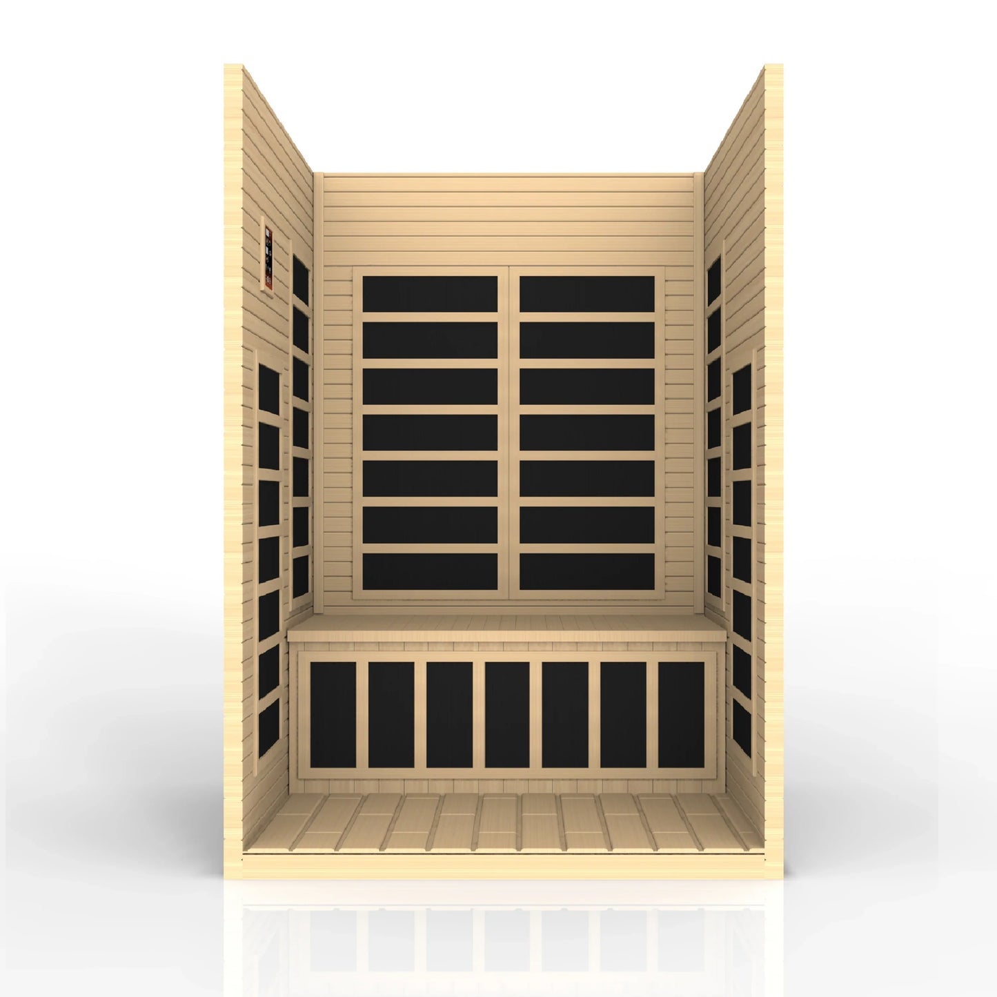 Dynamic Santiago DYN-6209-01 Low EMF Infrared 2 Person Sauna