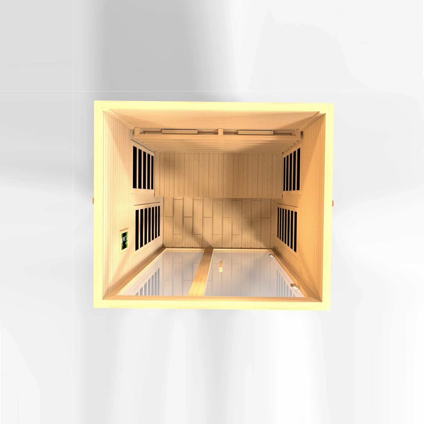 Dynamic Santiago DYN-6209-01 Low EMF Infrared 2 Person Sauna