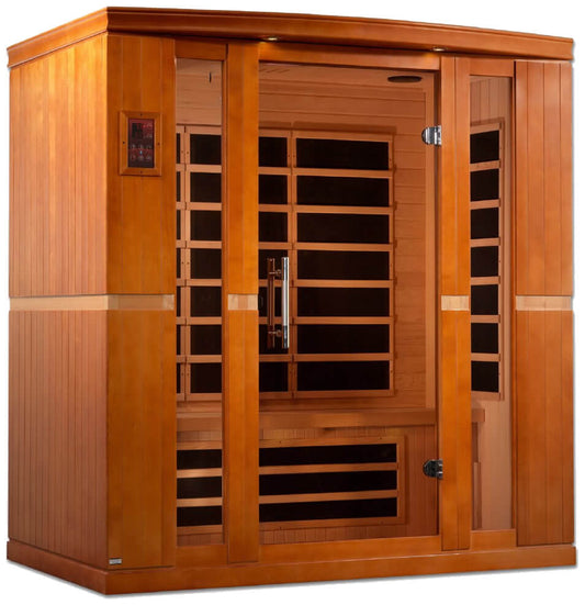 Dynamic Saunas Bergamo Edition DYN-6440-01 Low EMF Far Infrared 4 Person Sauna
