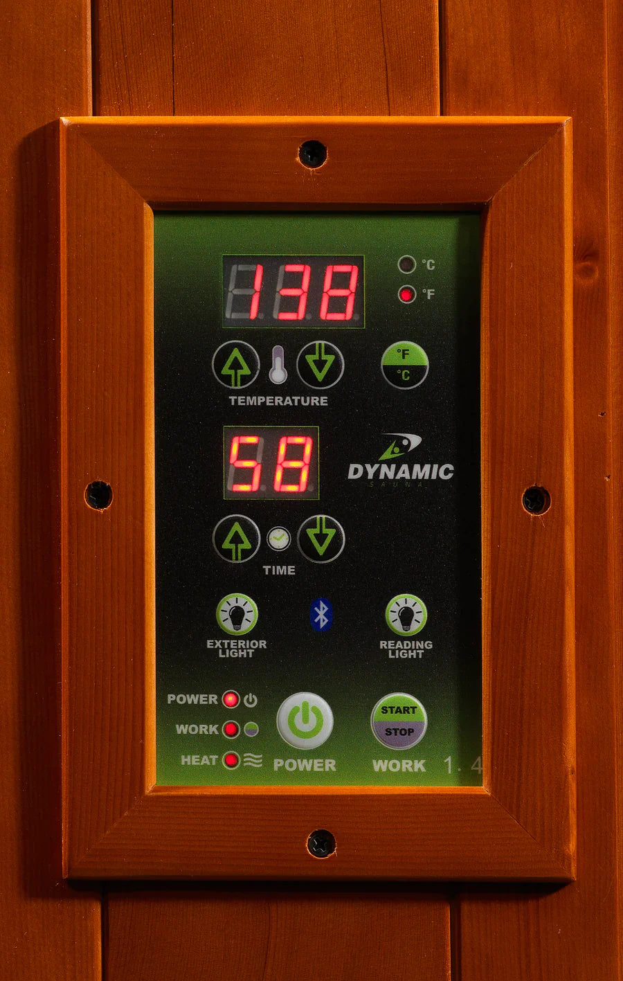 Dynamic Saunas Avila DYN-6103-01 Low EMF Far Infrared 1-2 Person Sauna